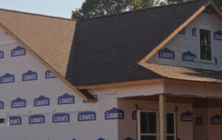 New house construction built by a licensed general contractor.